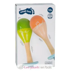 Maracas Groovy Beats beige Small Foot Compagny