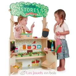 Marchande et Théâtre Woodland - Tender Leaf Toys