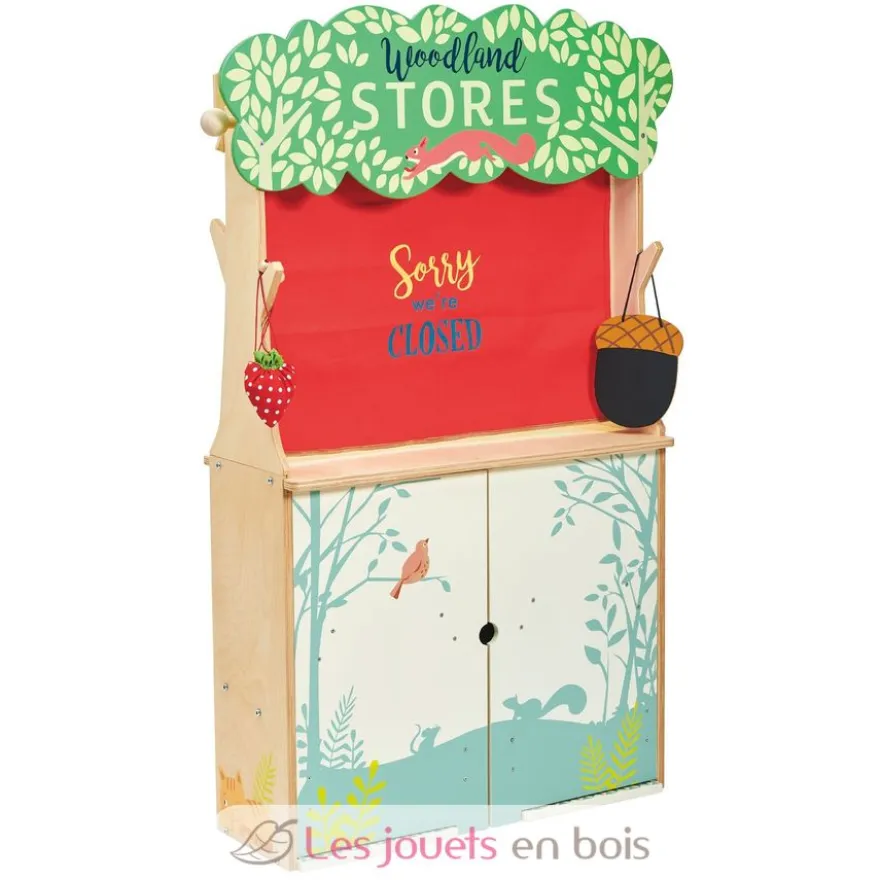 Marchande et Théâtre Woodland - Tender Leaf Toys