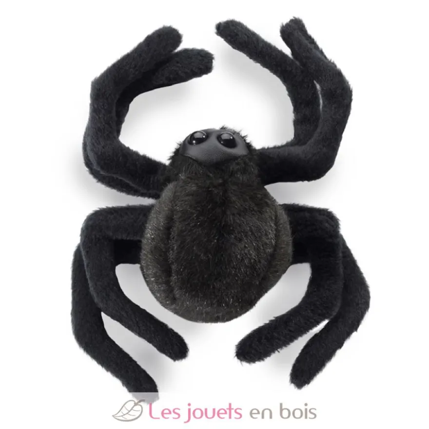 Marionnette à doigt Mini Araignée noire - Folkmanis
