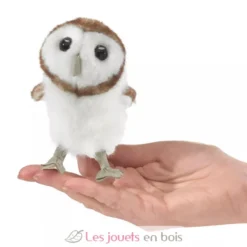 Marionnette à doigt Mini Chouette effraie - Folkmanis