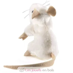 Marionnette à doigt Mini Souris blanche - Folkmanis
