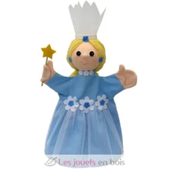 Marionnette Fée Bleue à fleurs - Mú