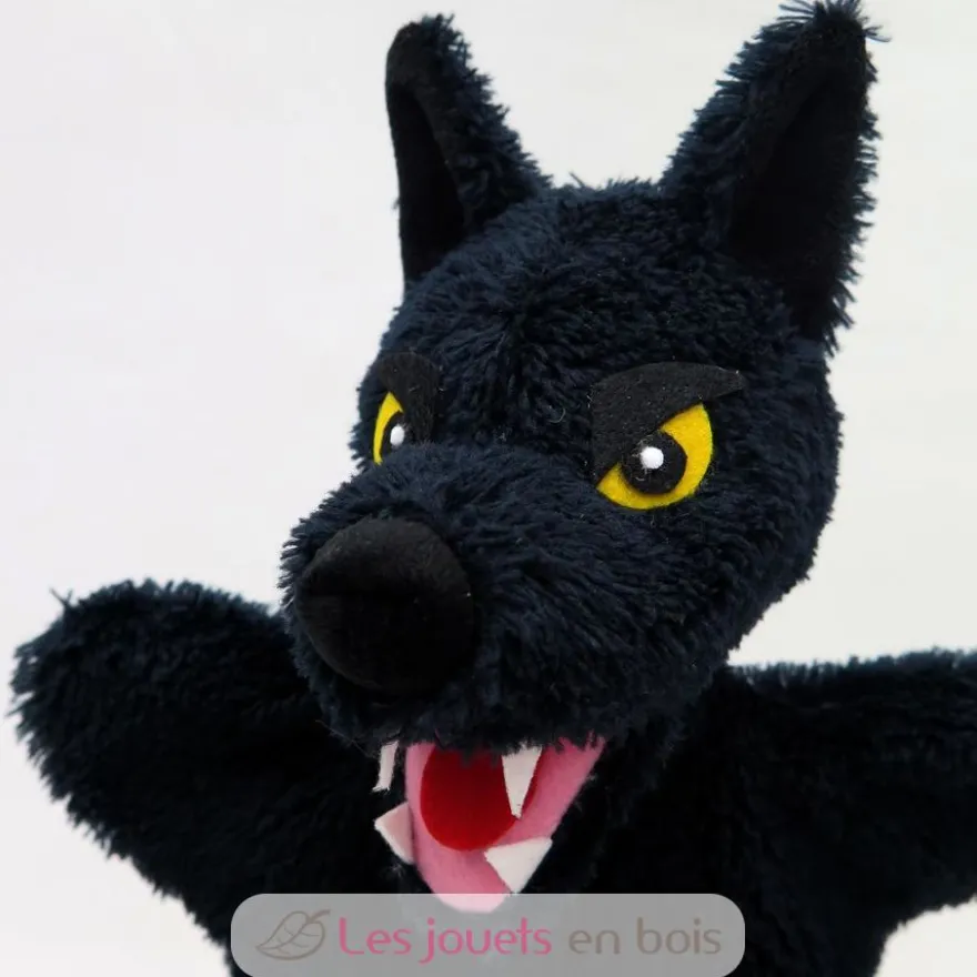 Marionnette Loup noir - Mú