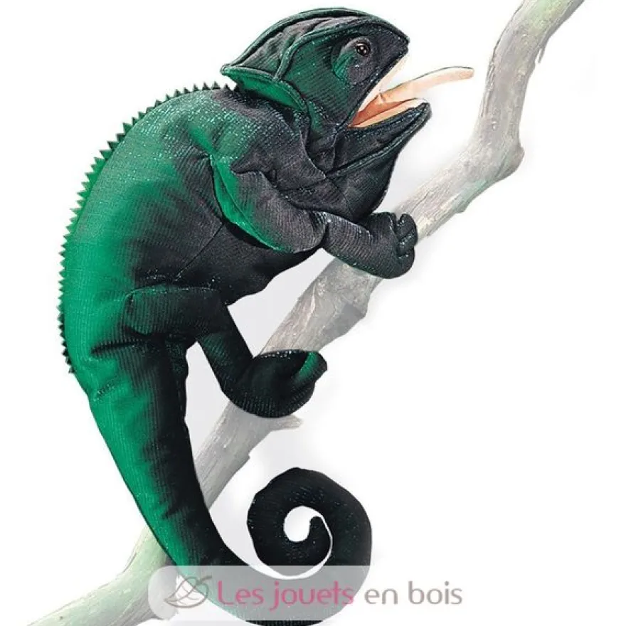 Marionnette à main Caméléon - Folkmanis