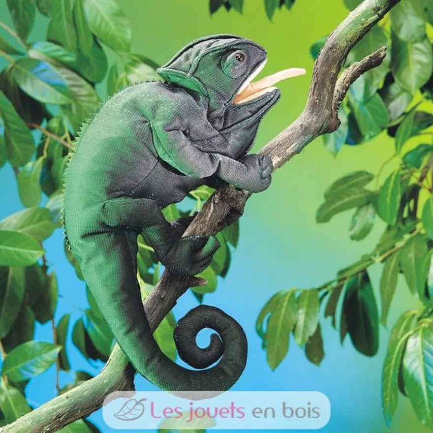 Marionnette à main Caméléon - Folkmanis