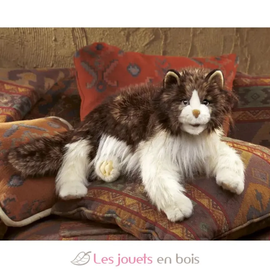 Marionnette à main Chat Ragdoll - Folkmanis