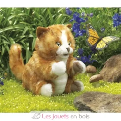 Marionnette à main Chat Tabby roux - Folkmanis