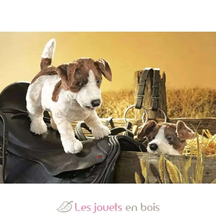 Marionnette à main chien Jack Russel Terrier - Folkmanis