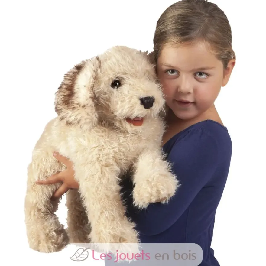 Marionnette à main Chien Labradoodle - Folkmanis