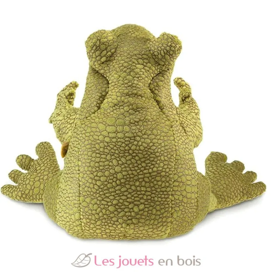 Marionnette à main Grenouille rigolote verte - Folkmanis