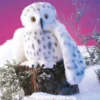 Marionnette à main Harfang des neiges - Folkmanis