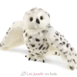Marionnette à main Harfang des neiges - Folkmanis