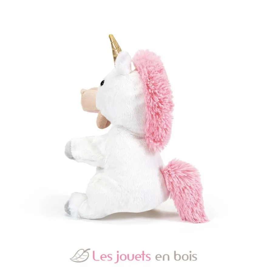 Marionnette à main Licorne blanche - Trudi