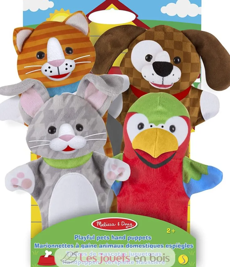 Marionnettes Animaux domestiques - Melissa & Doug