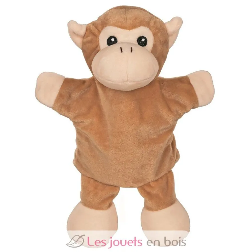 Marionnettes girafe singe éléphant - Goki