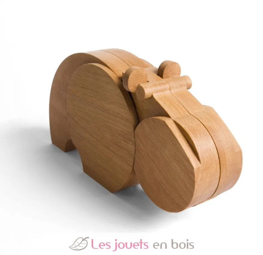 Mastodonte Hipu bois naturel Wodibow