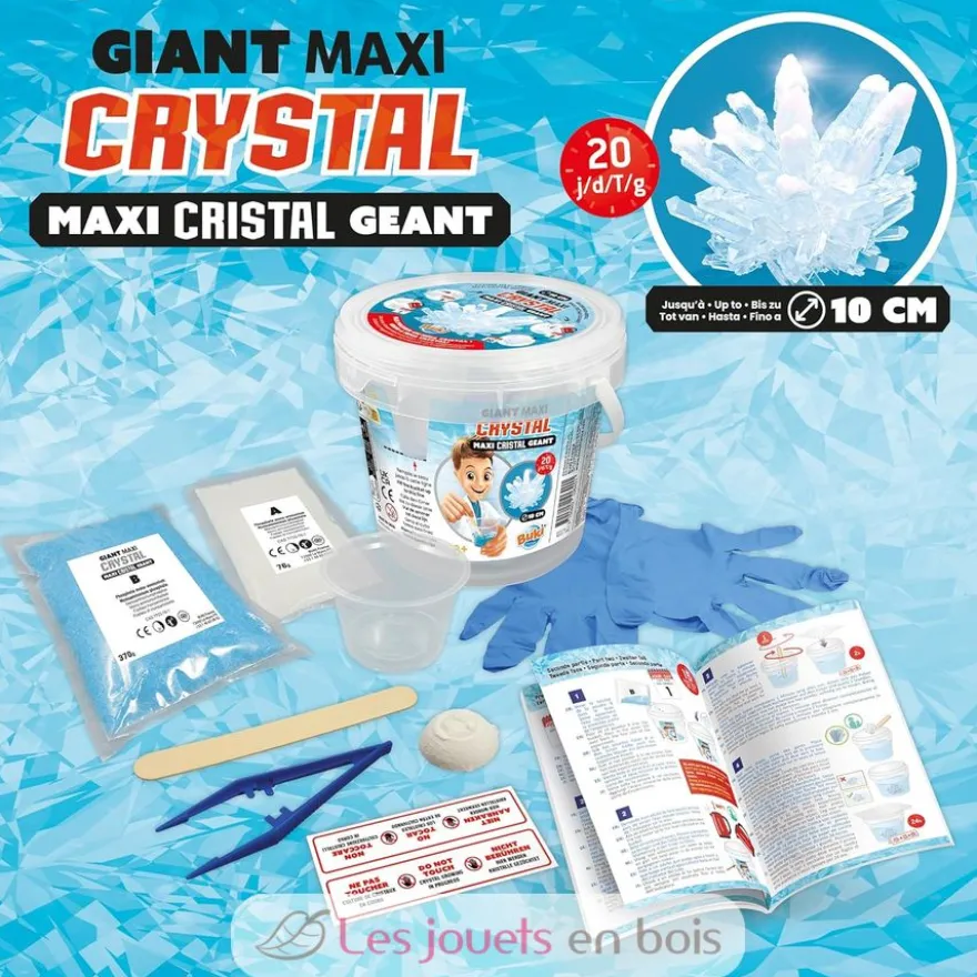 Maxi cristal géant - Dès 8 ans - Buki