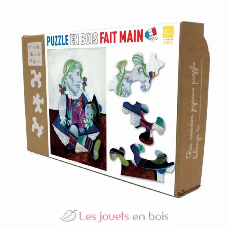 Maya à la poupée de Picasso - Puzzle Michèle Wilson