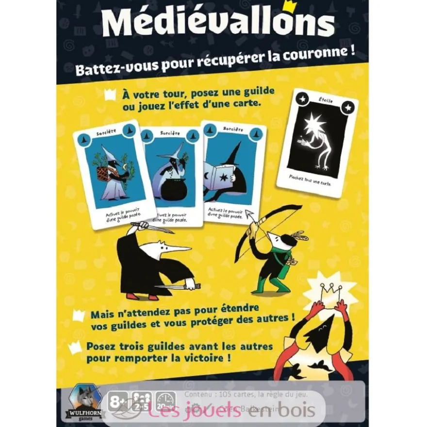 Médiévallons Jeux d'ambiance - Gigamic