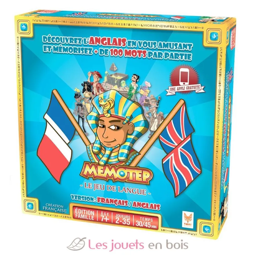 Memotep Anglais - Topi Games