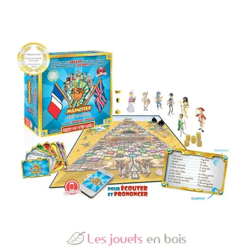 Memotep Anglais - Topi Games