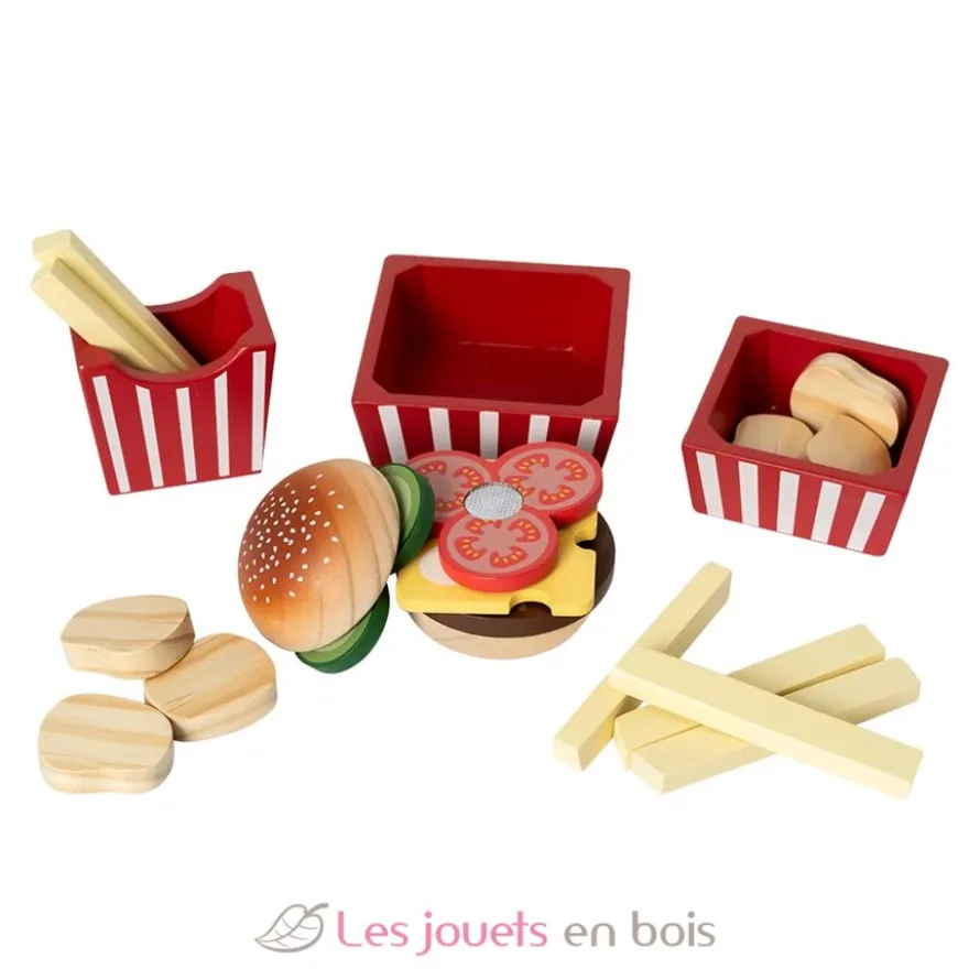 Menu Burger à préparer - Mamamemo