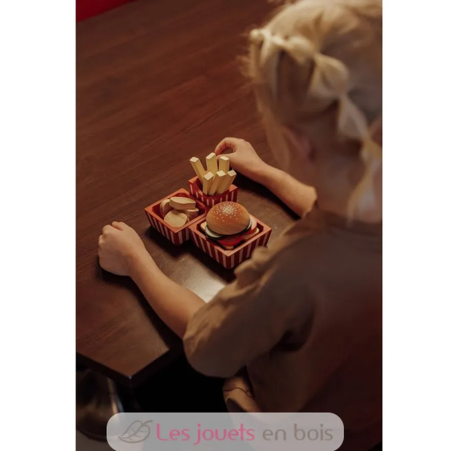 Menu Burger à préparer - Mamamemo