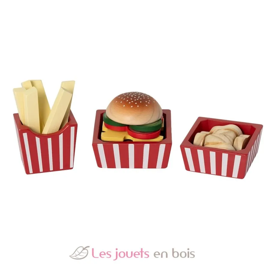 Menu Burger à préparer - Mamamemo