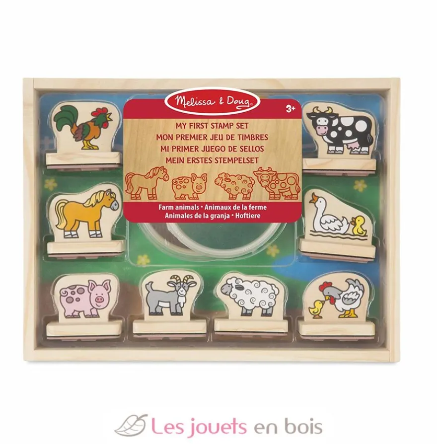 Mes premiers tampons Animaux de la ferme - Melissa & Doug