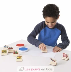 Mes premiers tampons encreurs Véhicules - Melissa & Doug