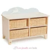 Meuble rangement avec paniers - Tender Leaf Toys