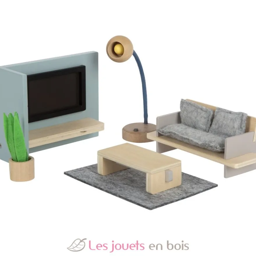 Meubles de salon pour maison de poupée - Small Foot company