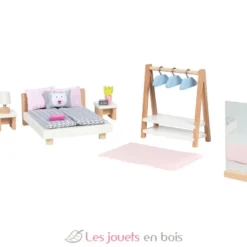 Meubles poupées miniatures Chambre - Goki