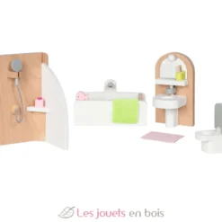 Meubles poupées miniatures Salle de bain - Goki