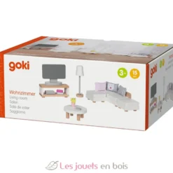 Meubles poupées miniatures Salon - Goki