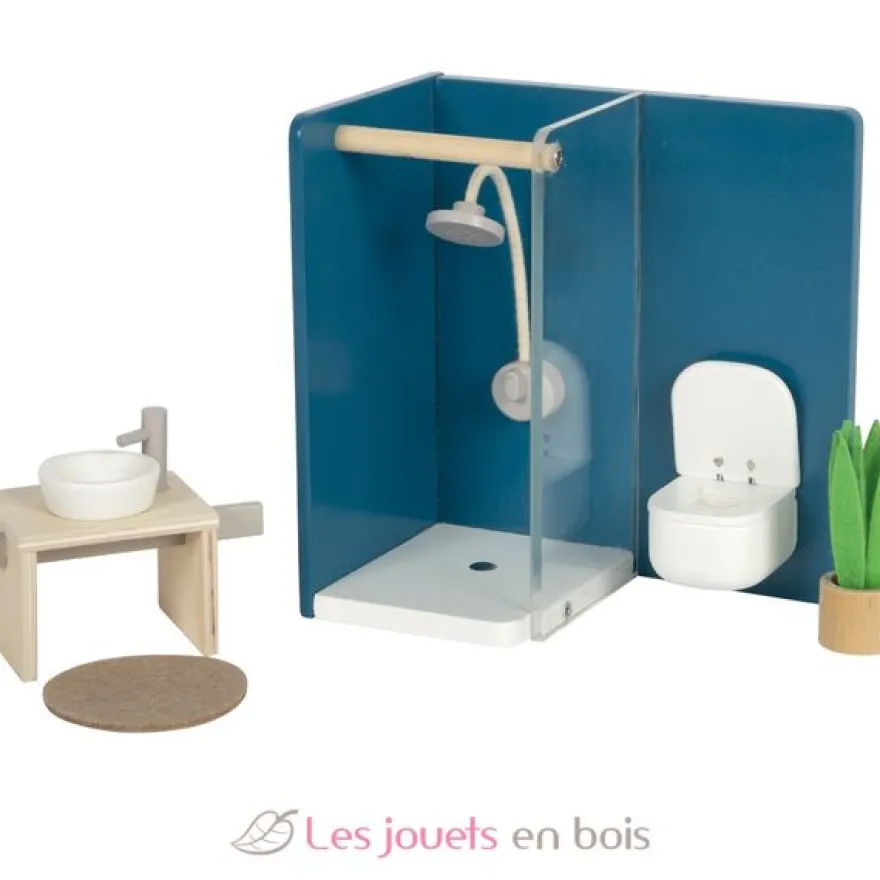 Meubles salle de bains pour maison de poupée - Small Foot company