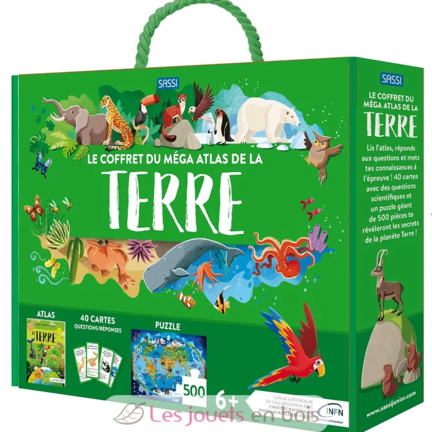 Méga Atlas de la Terre - Sassi Junior