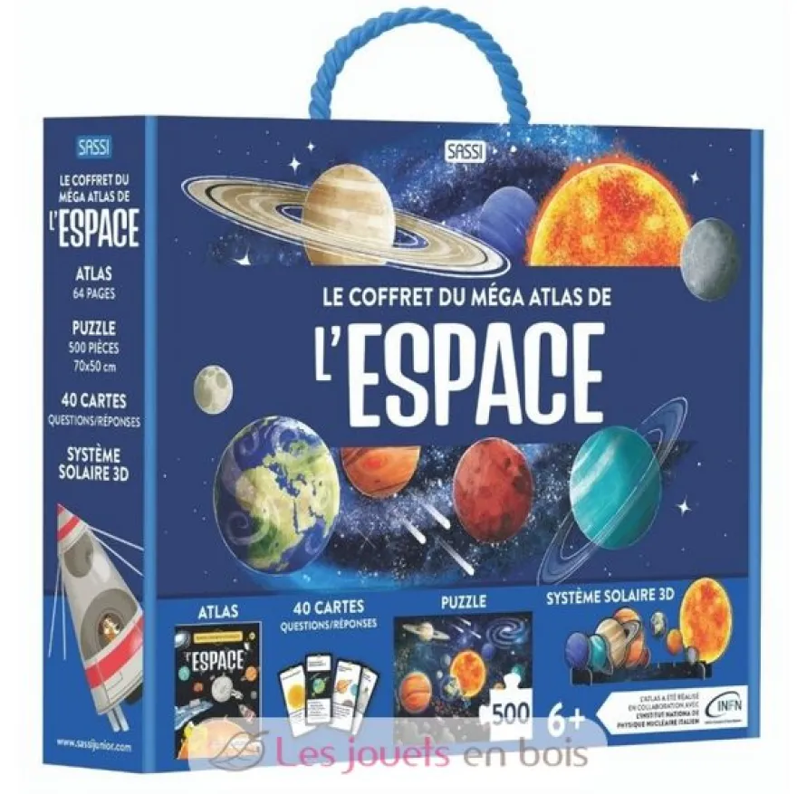 Méga Atlas de l'Espace - Le Système solaire - Sassi Junior