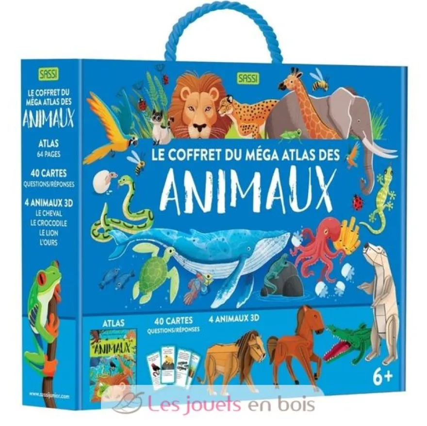 Méga Atlas des Animaux - Sassi Junior