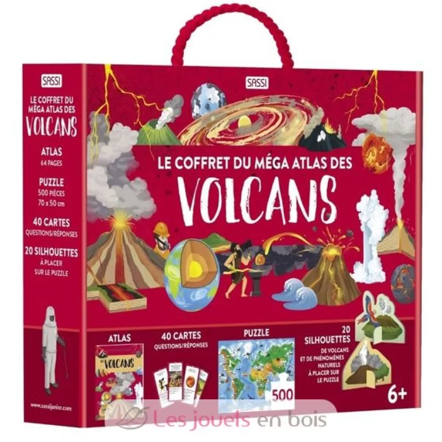 Méga Atlas des Volcans - Sassi Junior