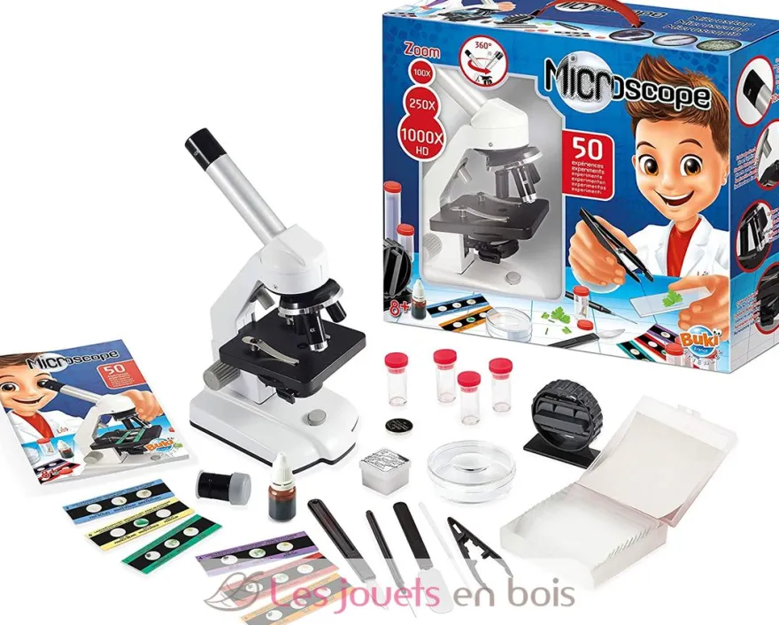 Microscope 50 expériences - Buki France