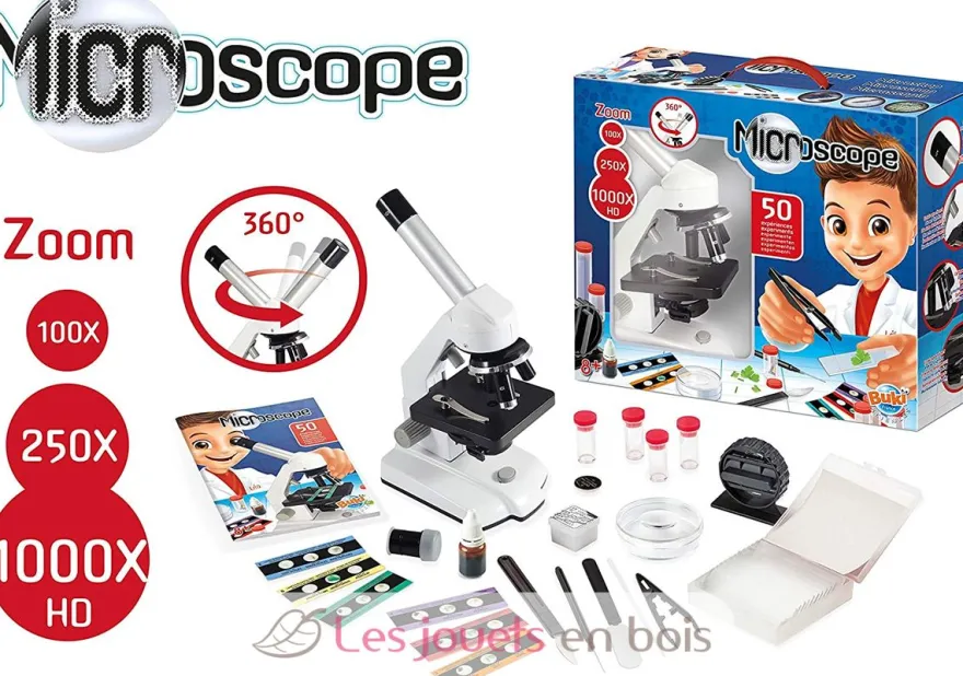 Microscope 50 expériences - Buki France