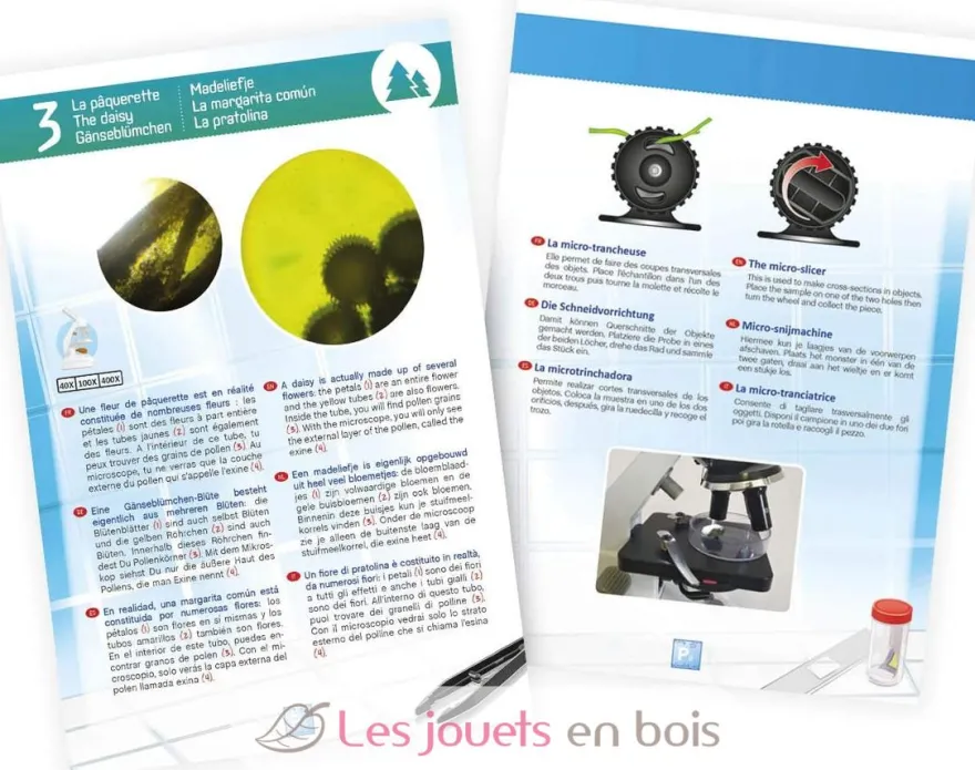 Microscope 50 expériences - Buki France