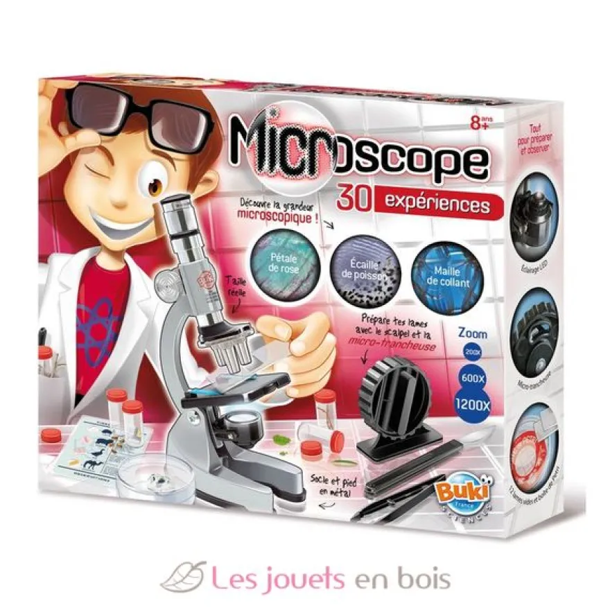 Microscope 30 expériences - Buki France