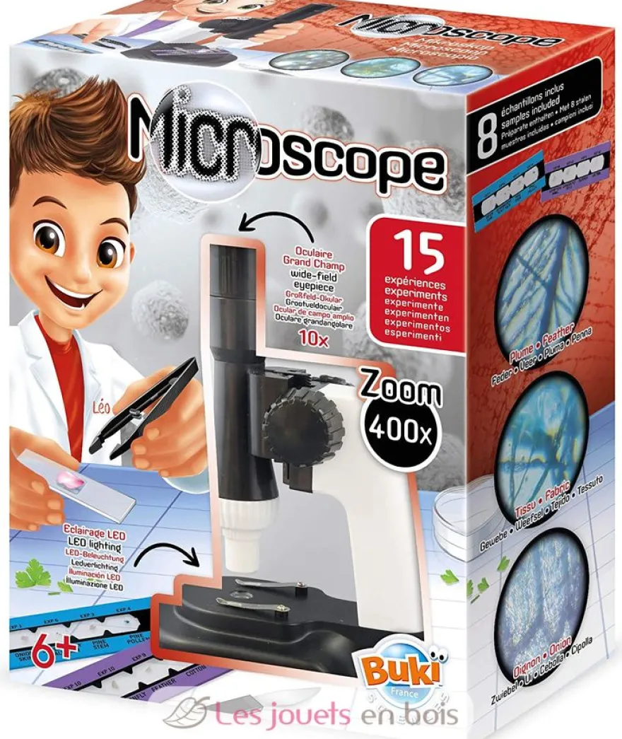 Microscope 15 expériences - Buki France