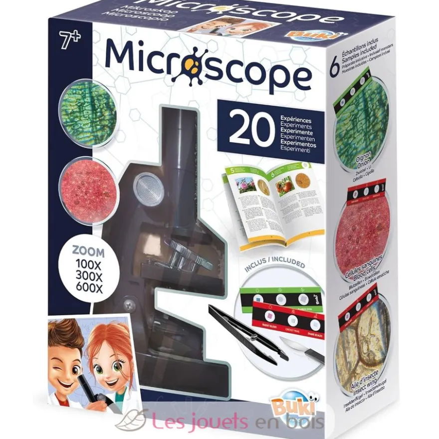 Microscope 20 expériences - Buki France