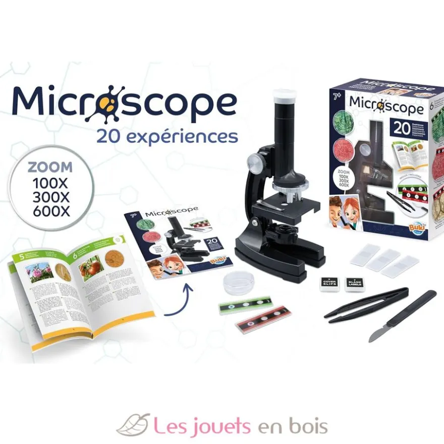 Microscope 20 expériences - Buki France
