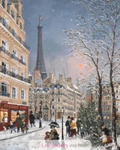 Mi-Décembre de Delacroix - Puzzle Michèle Wilson