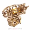 Mini Dirigeable Steampunk - Puzzle 3D mécanique en bois - Ugears